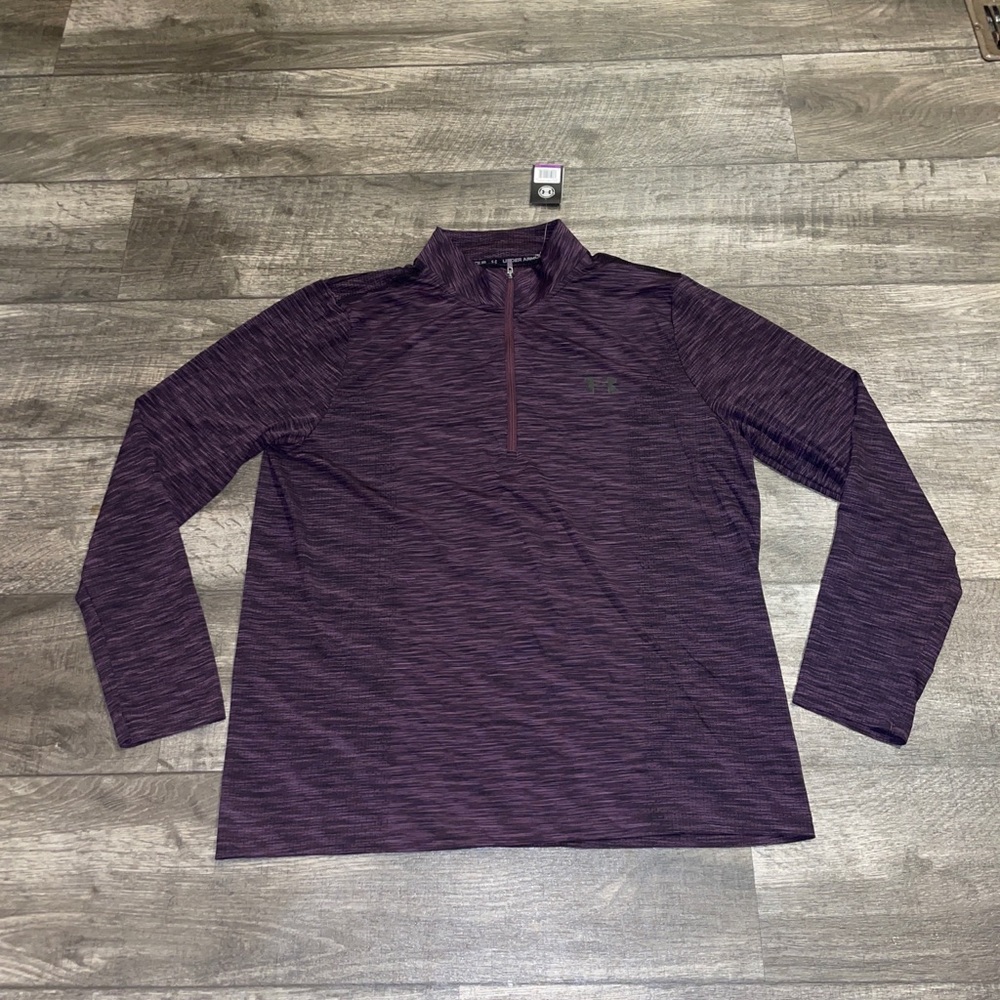 Under Armour Heatgear long sleeve 1/4 Zip Pull Over Shirt